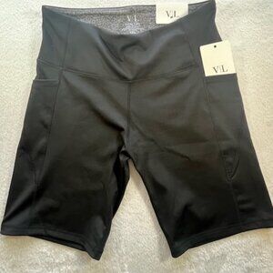 Vital Life New with Tags Black Bike Shorts- Size 1X